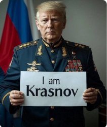 Donald Trump Pedophile Krasnov Russian Agent Meme Template