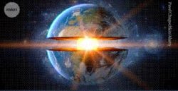 earth split Meme Template