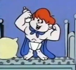 Diaper Man Meme Template