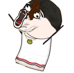 Small Ancient Roman Boy Crashing Out Meme Template