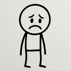 Stickmsn bob looking sad Meme Template