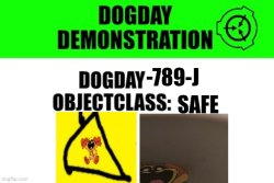 Dogday-789-J Label Meme Template