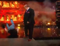 Brock Lesnar Falling Down Meme Template