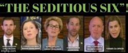 The Seditious Six Meme Template