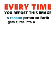 Every Time You Repost This Image Meme Template