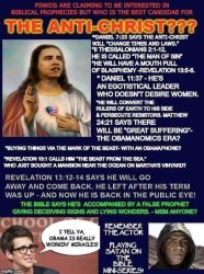 Obama is the Antichrist Meme Template