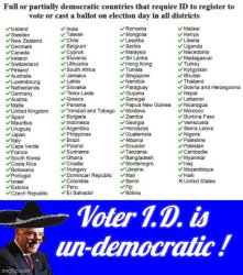 Voter ID laws Meme Template