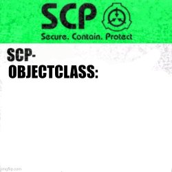 SCP V1 Meme Template