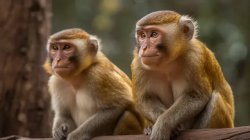 Two monkeys Meme Template