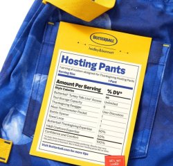 Hosting Pants Butterball Thanksgiving Meme Template