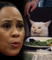 Fani Willis and Smudge Meme Template