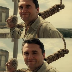 Charlie Kirk as James Franco meme Meme Template