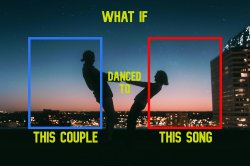 What if This Couple danced to this song? Meme Template