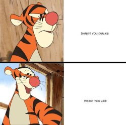 Tigger drake Meme Template