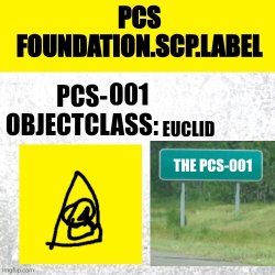 PCS-001 Meme Template