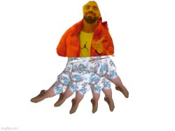 Drake with Six Legs Meme Template