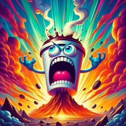 Angry coffee Meme Template