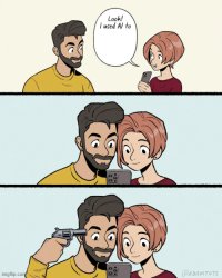 Look! I used AI to... Meme Template