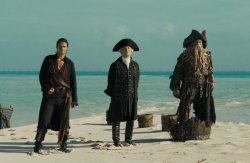 Beach parley Meme Template