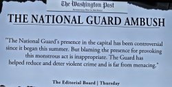 National Guard Ambush Washington Post Meme Template