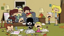 Loud Siblings Crying Meme Template