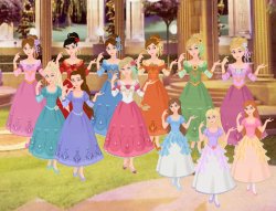 Barbie The 12 Dancing Princesses Meme Template
