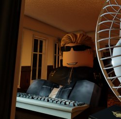 albert wesker (roblox) Meme Template