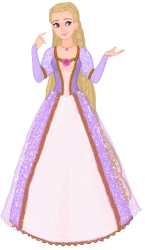 Barbie as Rapunzel Meme Template