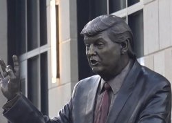 Bronze Trump Meme Template