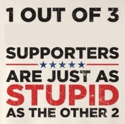 1 out of 3 Meme Template