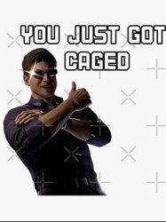 Johnny cage rickroll Meme Template