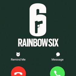 Incoming call from Rainbow Six Meme Template