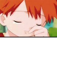 misty sad about what ? Meme Template