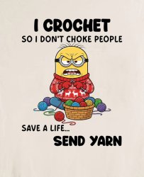 Crochet crazy Meme Template