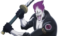 Buff Gecko Moria with Sword Meme Template