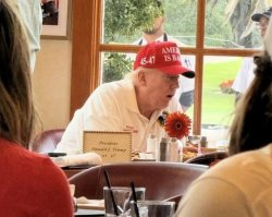 Donald Trump Drool Cup Meme Template