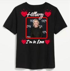 Hillary Clinton I'm in Love Meme Template