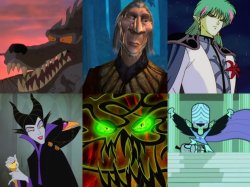 Disney Horror Villains Collage Season 3 Meme Template