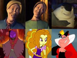 Disney Horror Villains Collage Season 6 Meme Template
