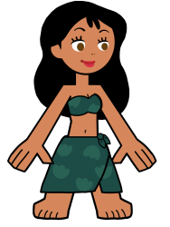 Nani Pelekai in Hero 108 Style Meme Template