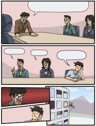 Boss Meeting Meme Template