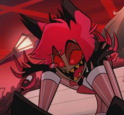 Despaired Alastor Meme Template