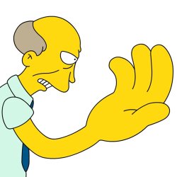 Big Hand Simpsons Meme Template