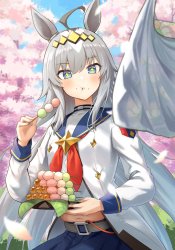 white horsey is hungry Meme Template