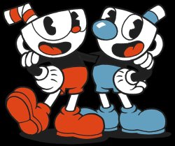 Cuphead and Mugman Meme Template