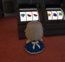 gambling fumo Meme Template