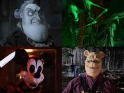 Disney Horror Villains Collage Season 19 Meme Template