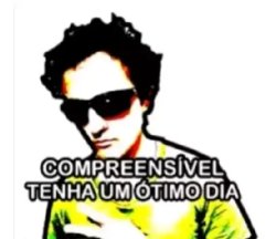 Compreensível tenha um ótimo dia Meme Template
