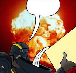 Powder that makes you helldive Meme Template