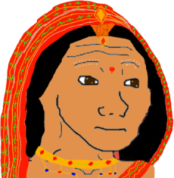 Indian wojak Meme Template